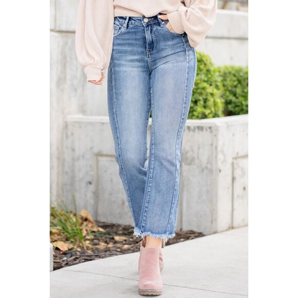 NWT...Risen Los Angeles High Rise Jeans with Flare Legs 2XL - Picture 1 of 16